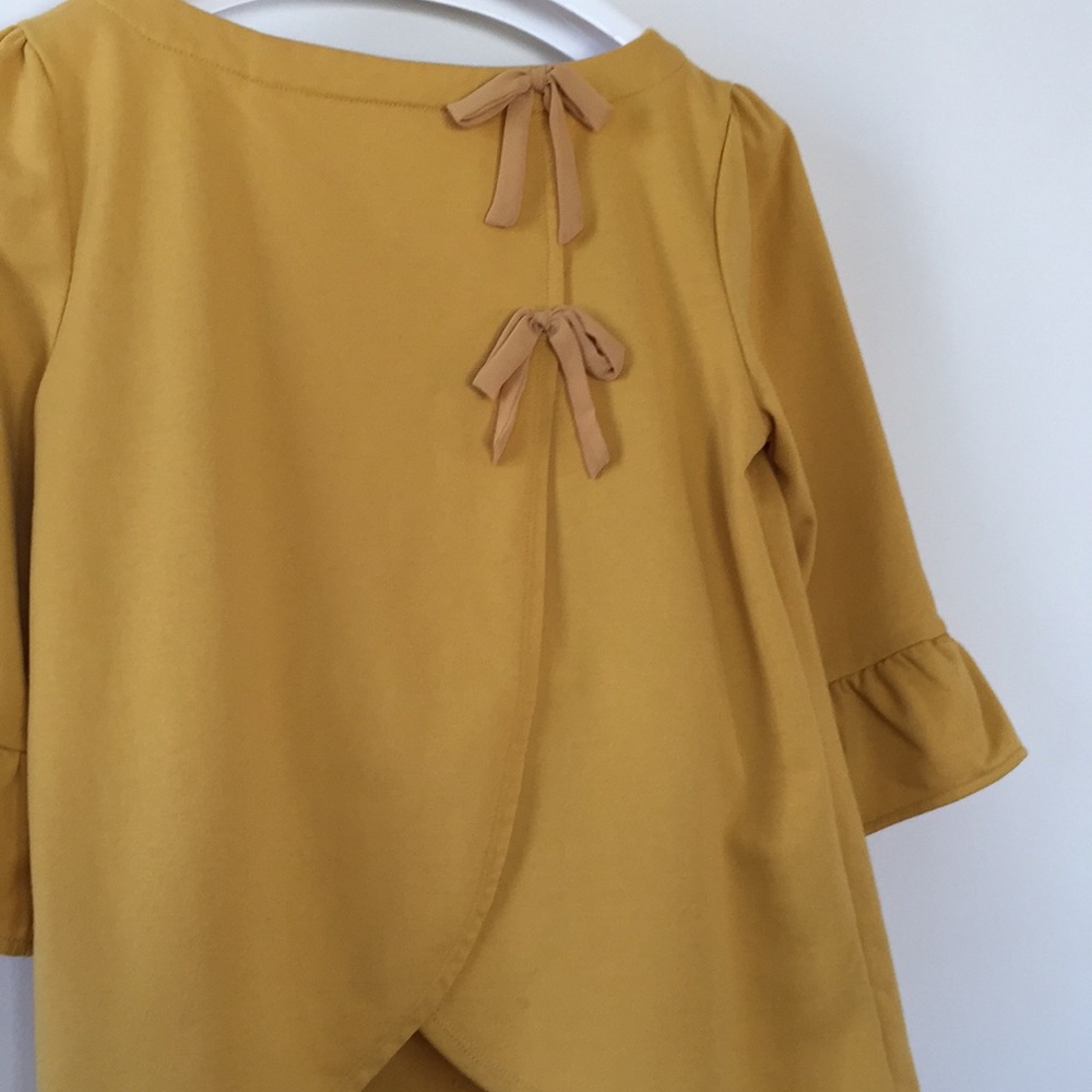 ModCloth Mustard Top - Picture 6 of 7